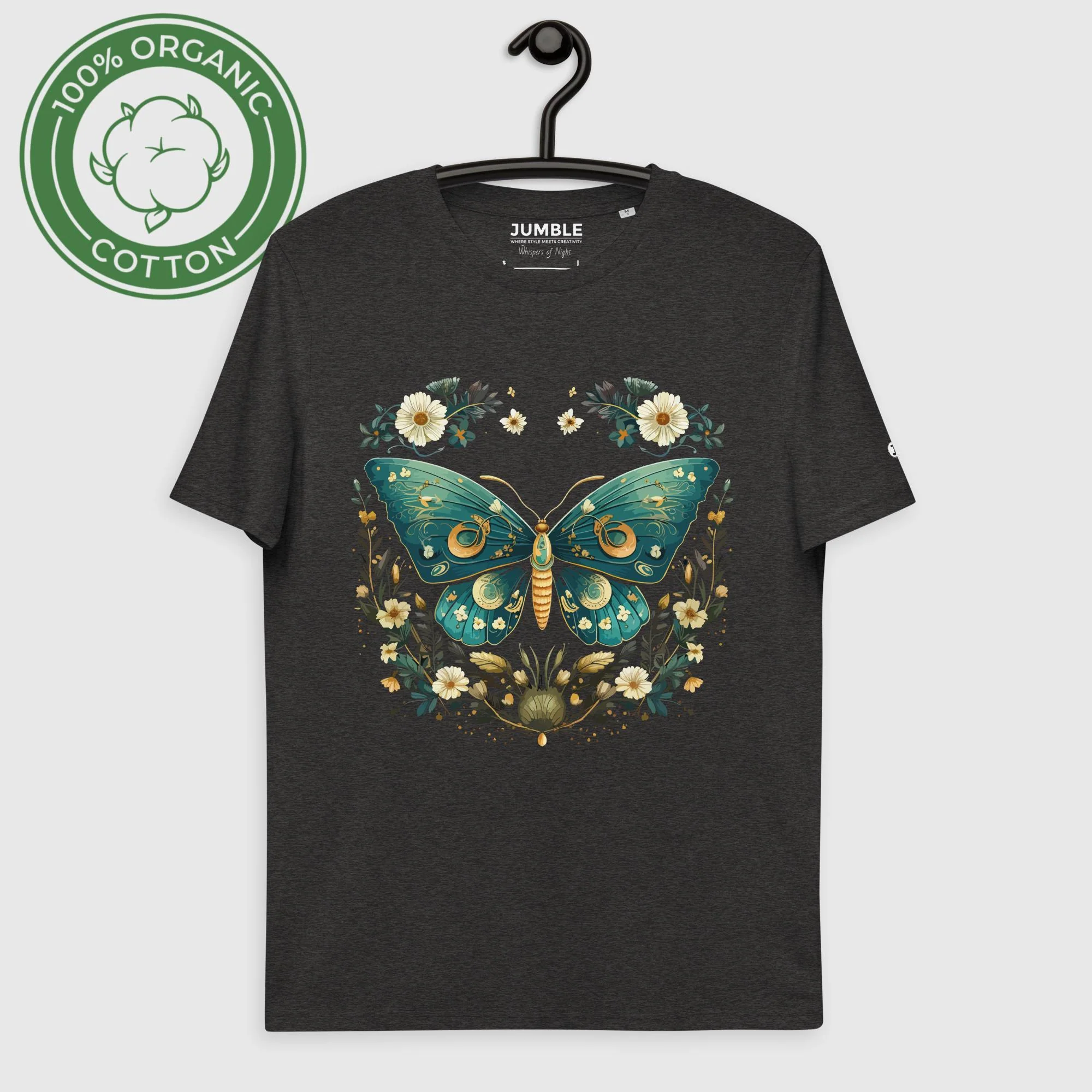 Whispers of Night organic cotton T-Shirt | Stanley/Stella - Image 6