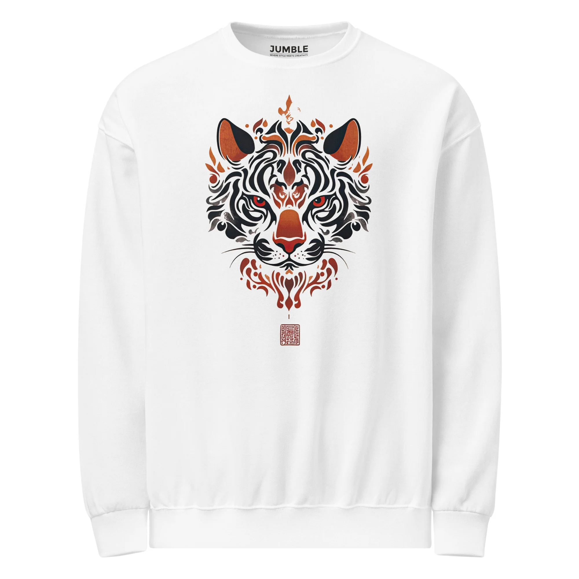 Wild Flame Classic Crew Neck Sweatshirt - Image 4