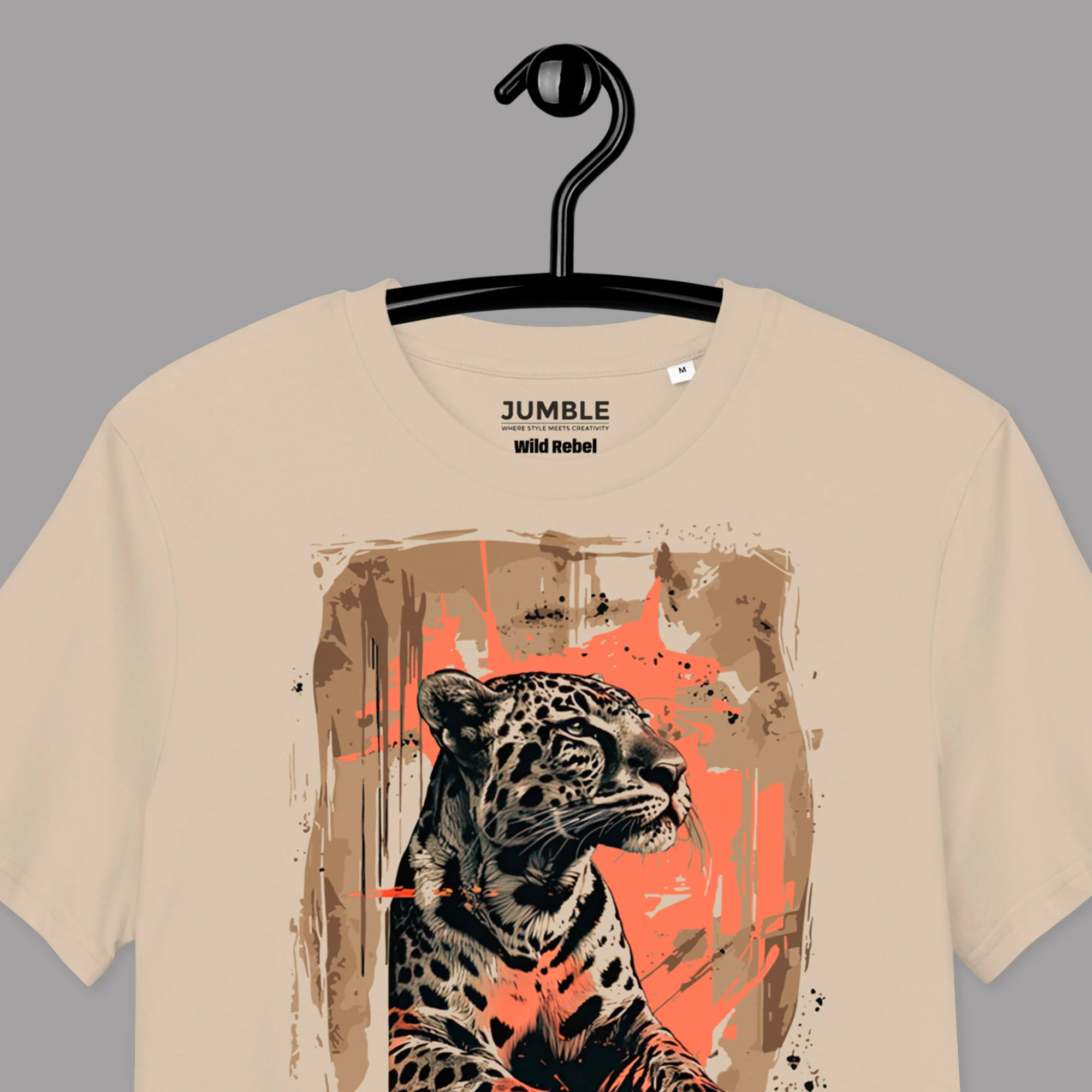 Wild Rebel Premium Organic Cotton Medium Fit T-Shirt | Stanley/Stella - Image 4