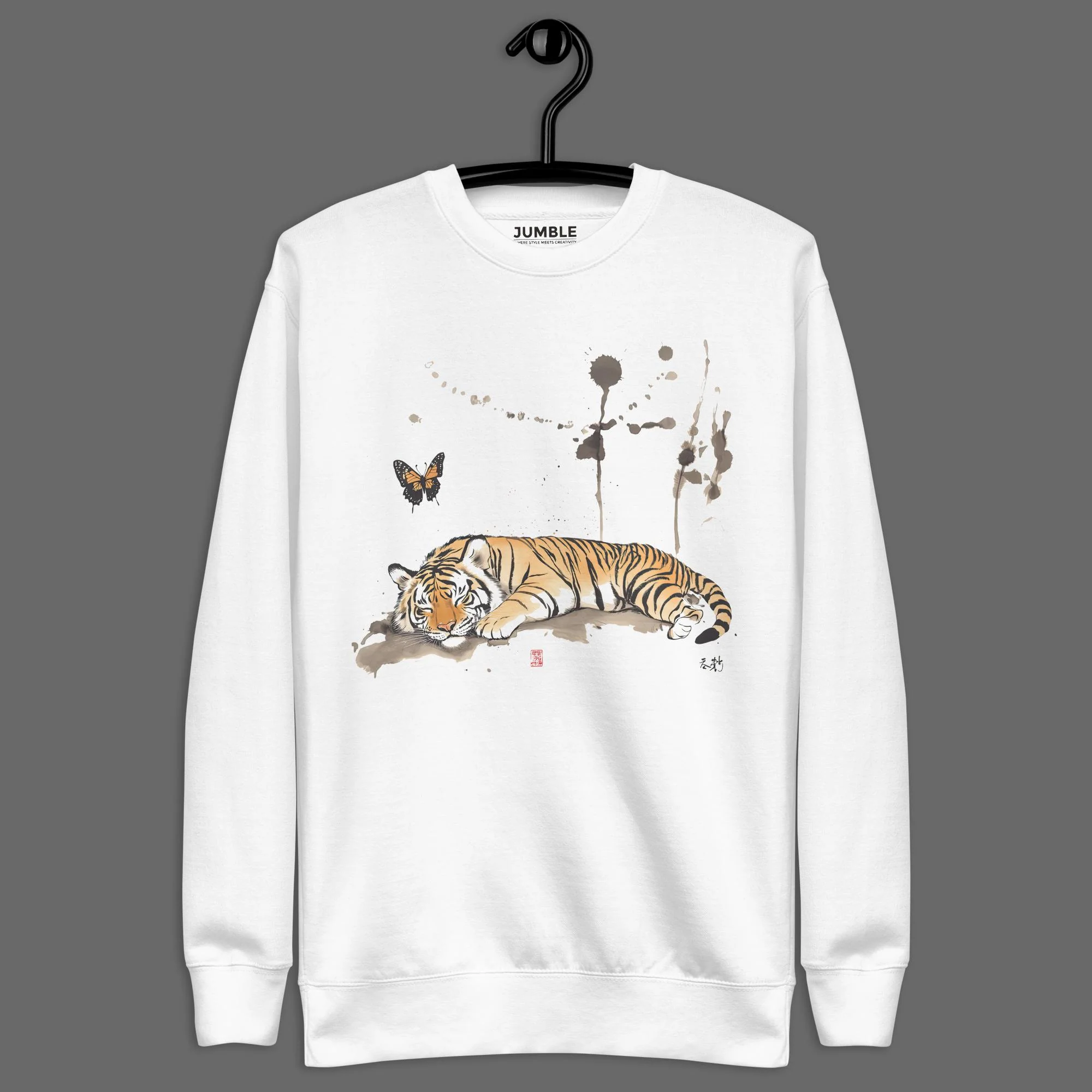 Wild Whisper Premium Sweatshirt | Cotton Heritage - Image 2