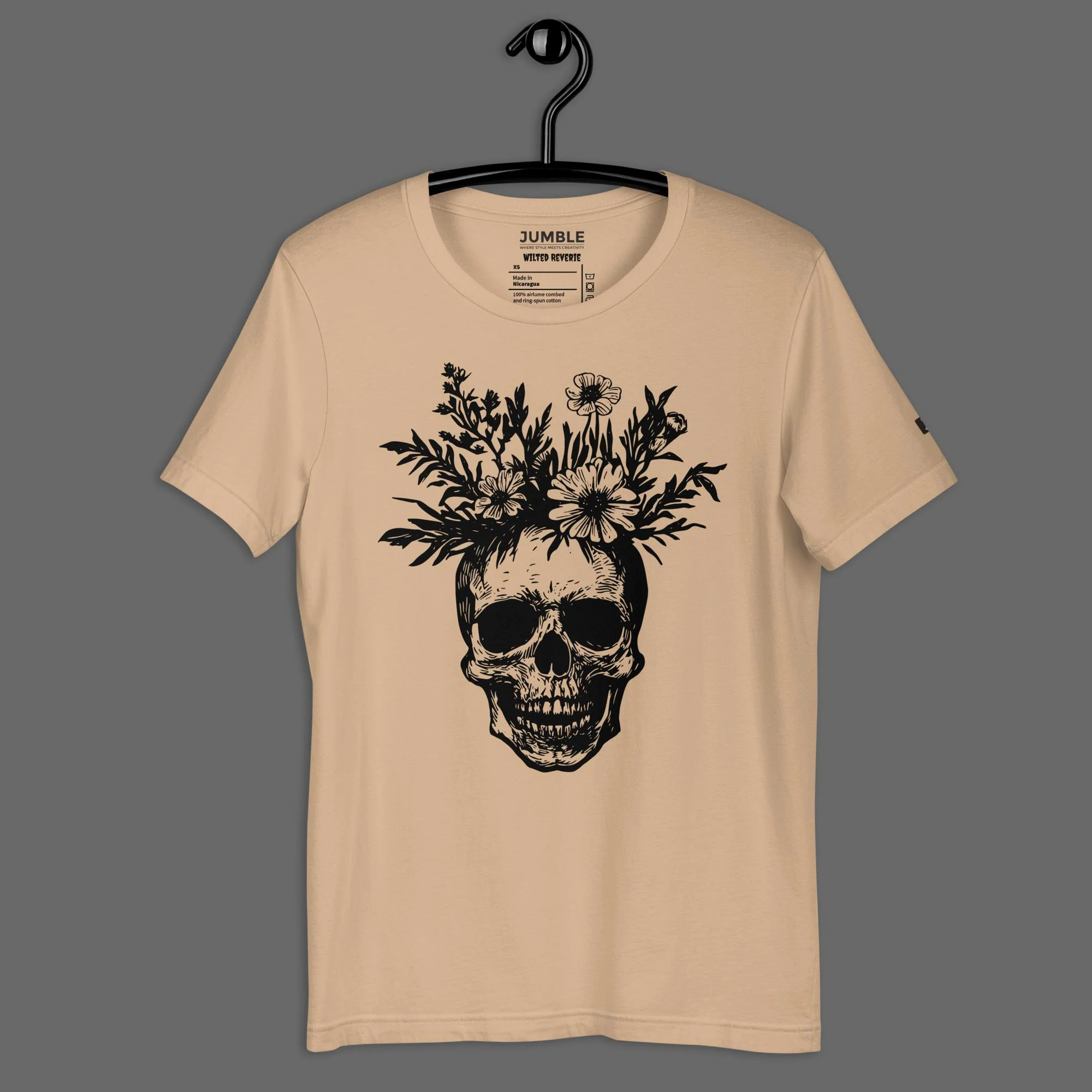 Wilted Reverie Modern Regular Fit T-Shirt | Bella+Canvas - Image 3