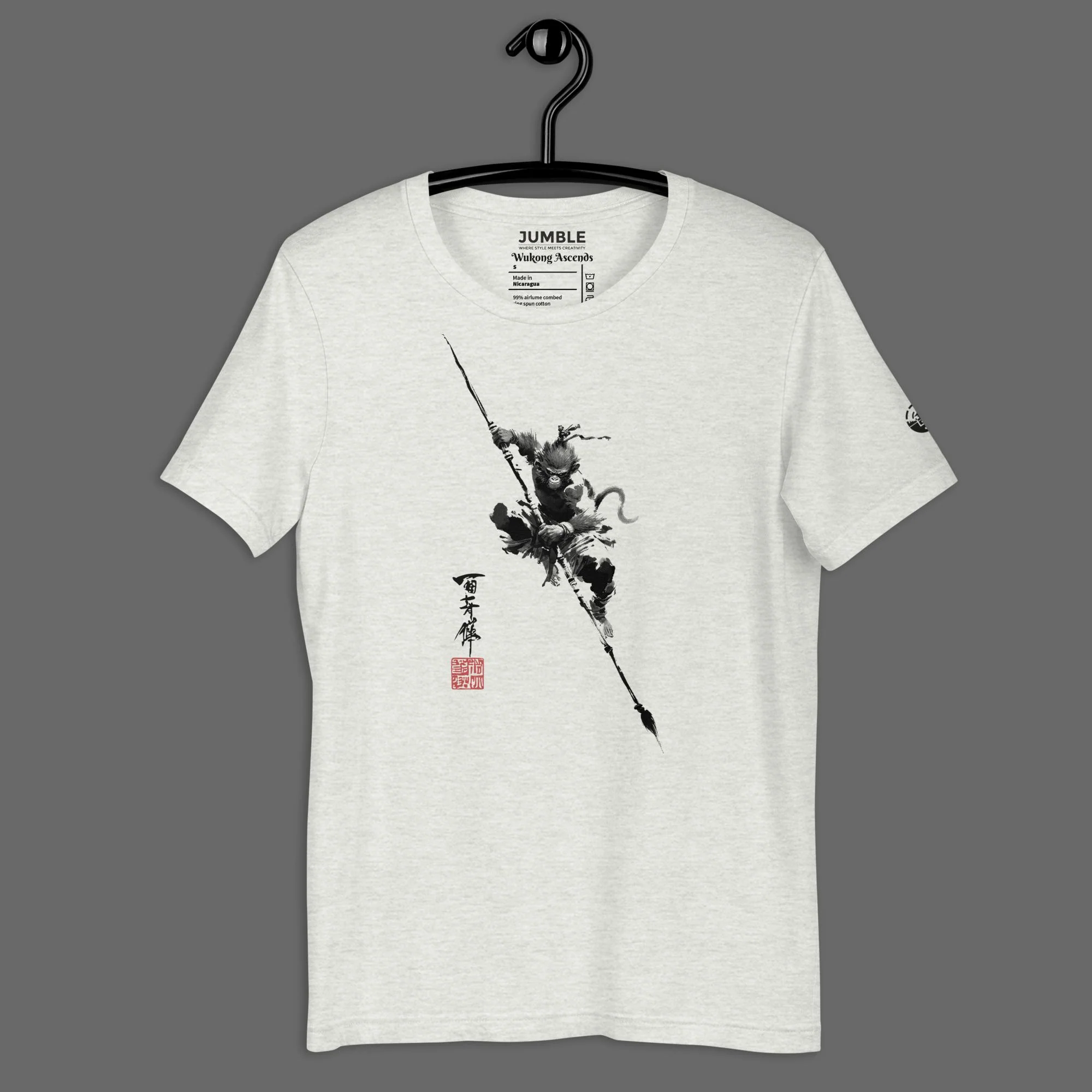 Wukong Ascends Modern Regular Fit T-Shirt | Bella+Canvas - Image 5