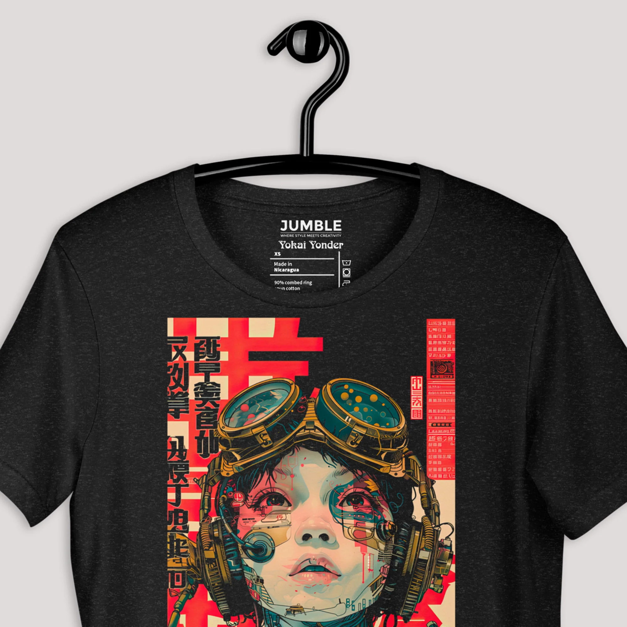 Yokai Yonder Modern Regular Fit T-Shirt | Bella+Canvas - Image 3